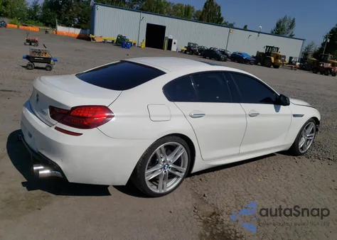 2017 BMW 650 I Gran Coupe z USA, uszkodzony, nr VIN WBA6D4C54HD977706